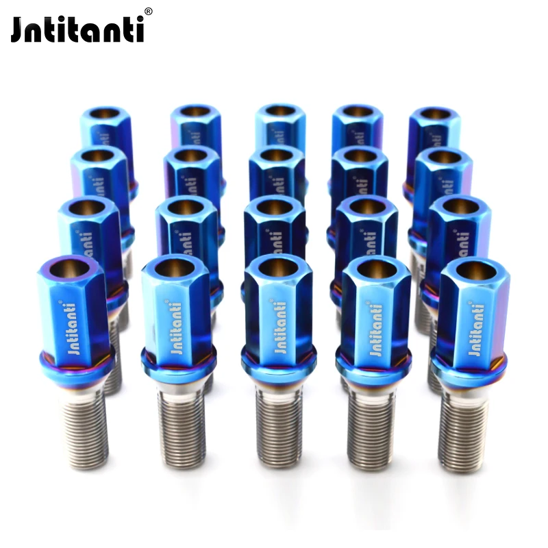 Jntitanti удлиненное 17 мм шестигранное конусное сиденье с полой головкой Gr.5 титановый колесный болт M14x1,5 для блокировки колес европейского автомобиля
Jntitanti удлиненное 17 мм шестигранное конусное сиденье с полой головкой Gr.5 титановый колесный болт M14x1,5 для блокировки колес европейского автомобиля