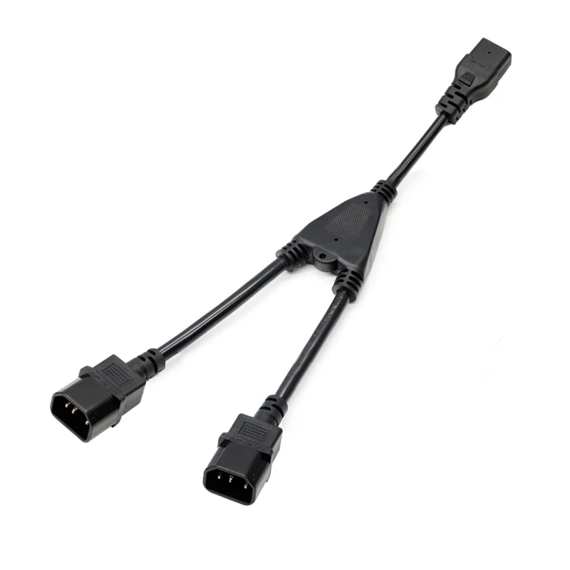 16 А 250 в стандарт ЕС США C19 разделенный на 2 C14 штекера компьютера 16awg 1,31 мм кабель питания
16 А 250 в стандарт ЕС США C19 разделенный на 2 C14 штекера компьютера 16awg 1,31 мм кабель питания