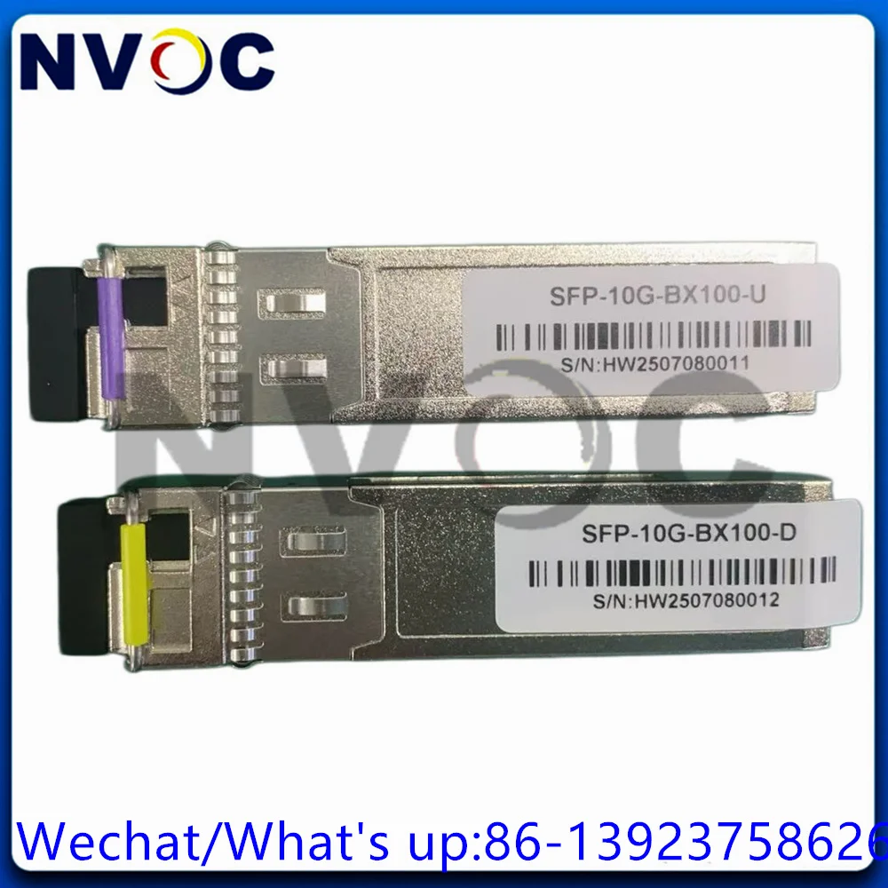 10G SMF Single Fiber Transcevier 80/100/100KM LC SM WDM 1490nm/1550nm SFP+ BIDI Module Compatible With Cisco/Mikrotik Switch
10G SMF Single Fiber Transcevier 80/100/100KM LC SM WDM 1490nm/1550nm SFP+ BIDI Module Compatible With Cisco/Mikrotik Switch