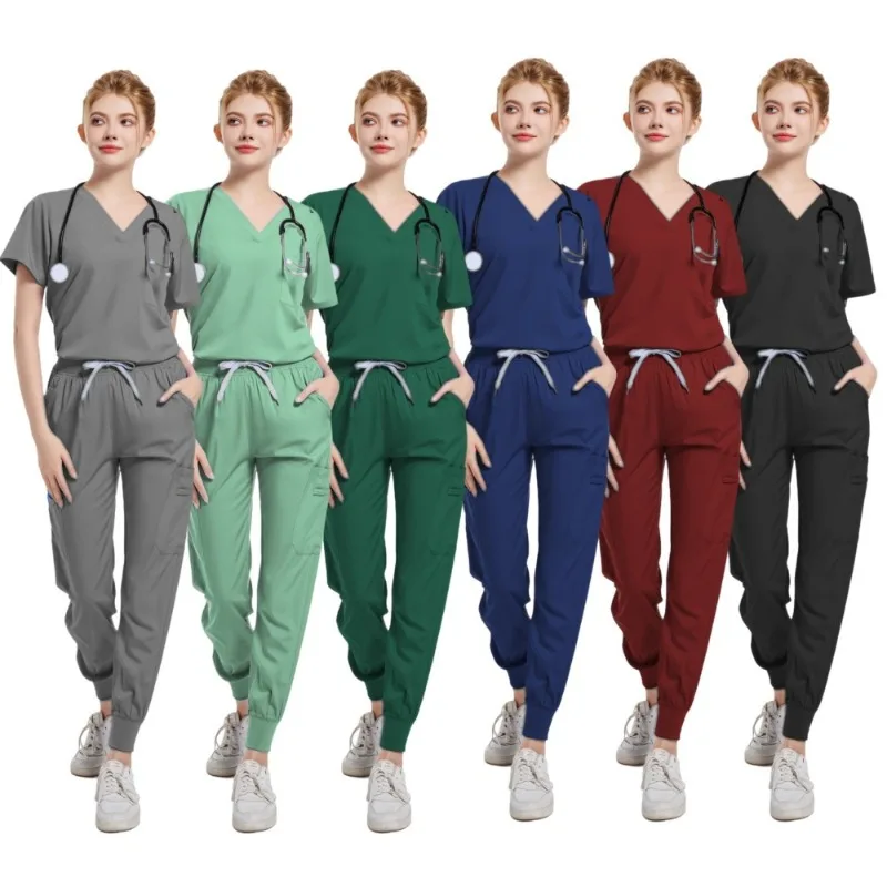 Multicolor Beautician Lab Workwear Solid Color Beauty Salon Nursing Uniforms Pet Clinic Scrubs Uniforms Work Clothes Wholesale
Multicolor Beautician Lab Workwear Solid Color Beauty Salon Nursing Uniforms Pet Clinic Scrubs Uniforms Work Clothes Wholesale