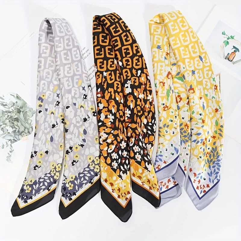 68cm Floral Dot Pattern Silk Scarf for Women Simulated Silk Fresh and Elegant Versatile Headwear Clothing and Square Scarf
68cm Floral Dot Pattern Silk Scarf for Women Simulated Silk Fresh and Elegant Versatile Headwear Clothing and Square Scarf