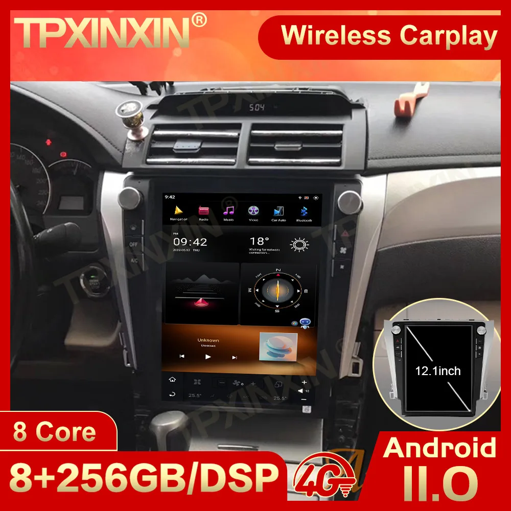 Android 11 Tesl- Screen Radio Receiver For Toyota Camry 2012 2013 2014 2015 2016 GPS Navigation Multimedia Player IPS Head Unit
Android 11 Tesl- Screen Radio Receiver For Toyota Camry 2012 2013 2014 2015 2016 GPS Navigation Multimedia Player IPS Head Unit