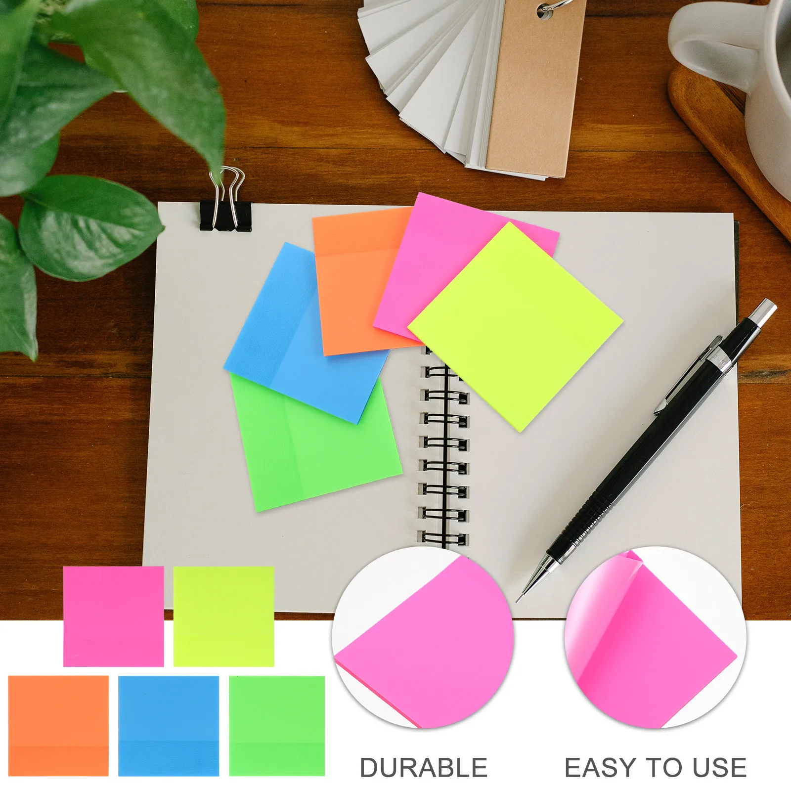 5Pcs Colorful Memo Pads Portable Adhesive Note Stickers Multi-Function Memo Supplies School Student Office Stationery
5Pcs Colorful Memo Pads Portable Adhesive Note Stickers Multi-Function Memo Supplies School Student Office Stationery