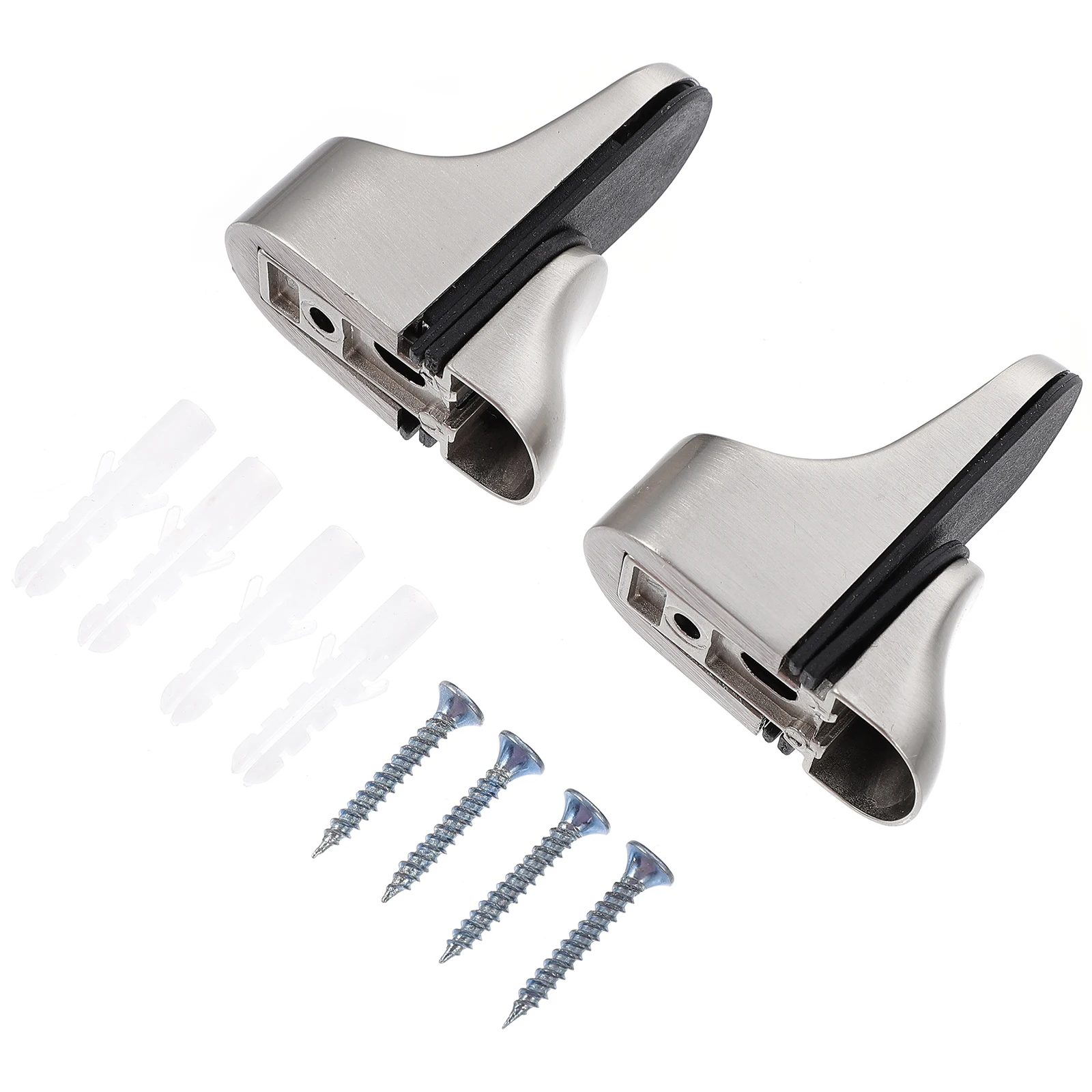 Durable Zinc Alloy Glass Shelf Brackets Clamp Adjustable Mounting Clamps Shelving Glass Clips Holder Practical Kitchen Use
Durable Zinc Alloy Glass Shelf Brackets Clamp Adjustable Mounting Clamps Shelving Glass Clips Holder Practical Kitchen Use