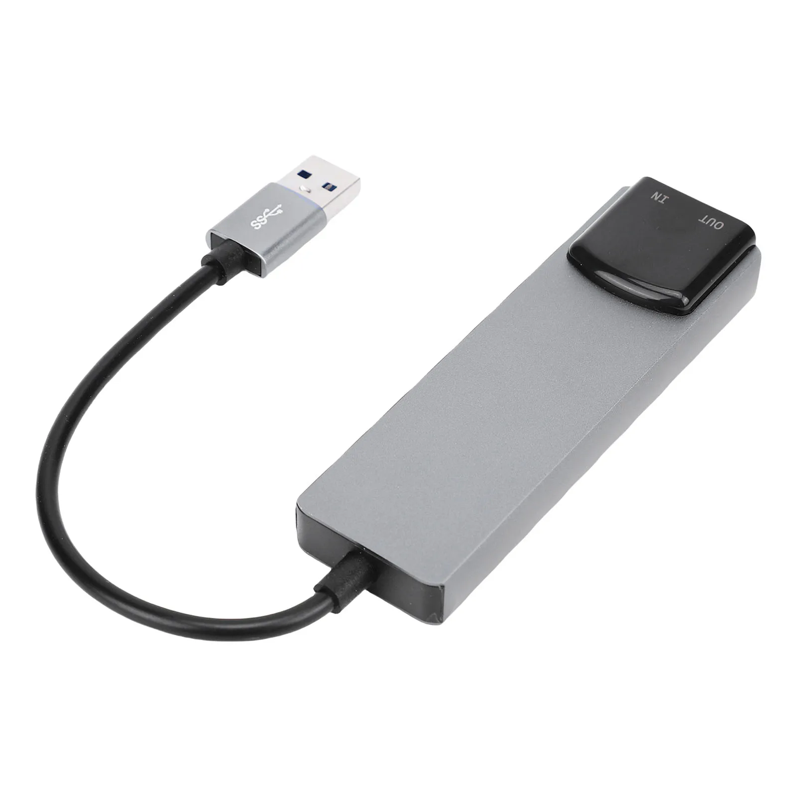 7.1 USB Surround Sound Card with SPDIF Digital Sound High Resolution Music External Sound Card for Laptop PC Silver
7.1 USB Surround Sound Card with SPDIF Digital Sound High Resolution Music External Sound Card for Laptop PC Silver