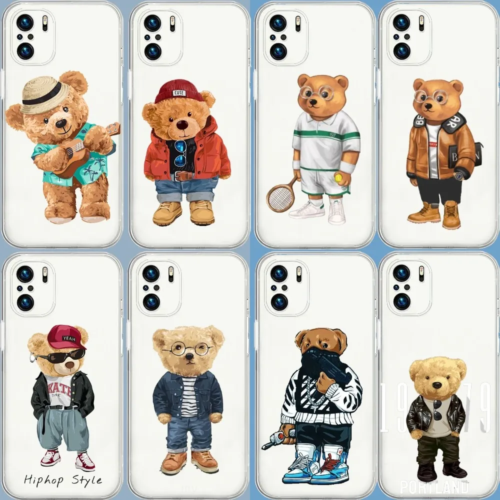 Baron Filou Bear Phone Case For Xiaomi 11 Redmi Note 11 5G 8T 9A 9 10T Note8Pro Note9 12SUltra Transparent Case
Baron Filou Bear Phone Case For Xiaomi 11 Redmi Note 11 5G 8T 9A 9 10T Note8Pro Note9 12SUltra Transparent Case