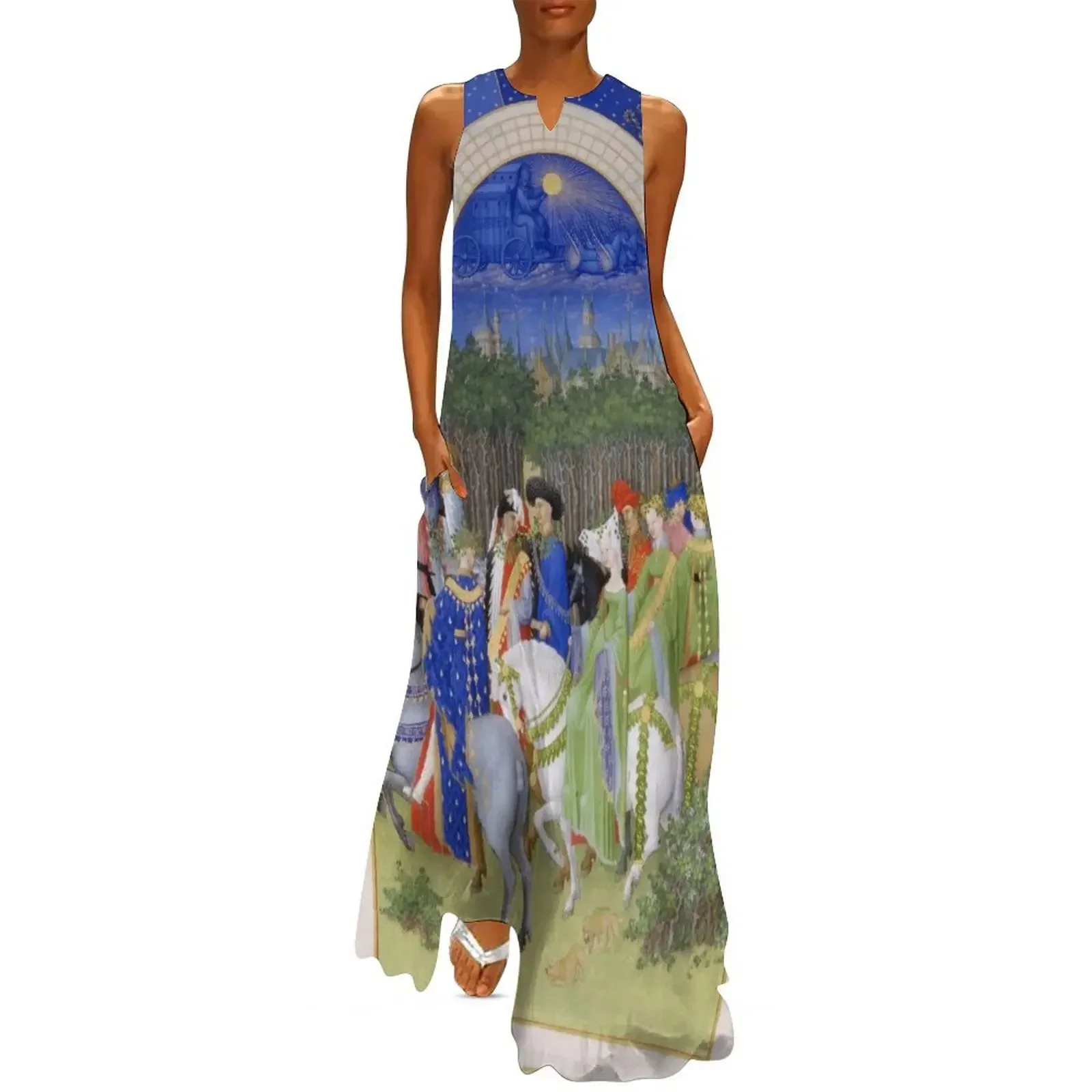 Les Très Riches Heures du duc de Berry 15th Century by Frères de Limbourg Long Dress Evening gown Dress
Les Très Riches Heures du duc de Berry 15th Century by Frères de Limbourg Long Dress Evening gown Dress