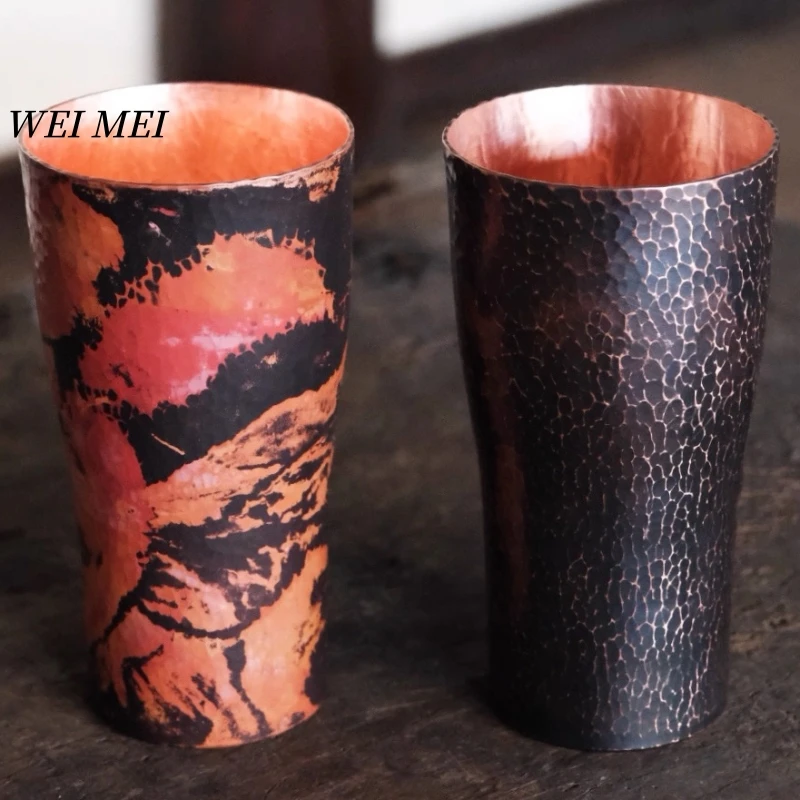 Vintage Handcrafted Pure Copper Coffee Mug, 500 ml Camping Large Tall Beer Cup, Engraving Fiery Clouds Texture Tea Cup Drinkware
Vintage Handcrafted Pure Copper Coffee Mug, 500 ml Camping Large Tall Beer Cup, Engraving Fiery Clouds Texture Tea Cup Drinkware