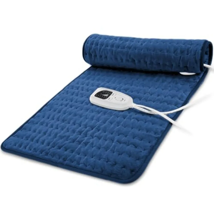 Electric Heating pad with 6 Heat Settings Auto Shut Off Dry Electric Heating for Back Neck Knee Arms Legs Shoulder Heat Pads fo
Electric Heating pad with 6 Heat Settings Auto Shut Off Dry Electric Heating for Back Neck Knee Arms Legs Shoulder Heat Pads fo