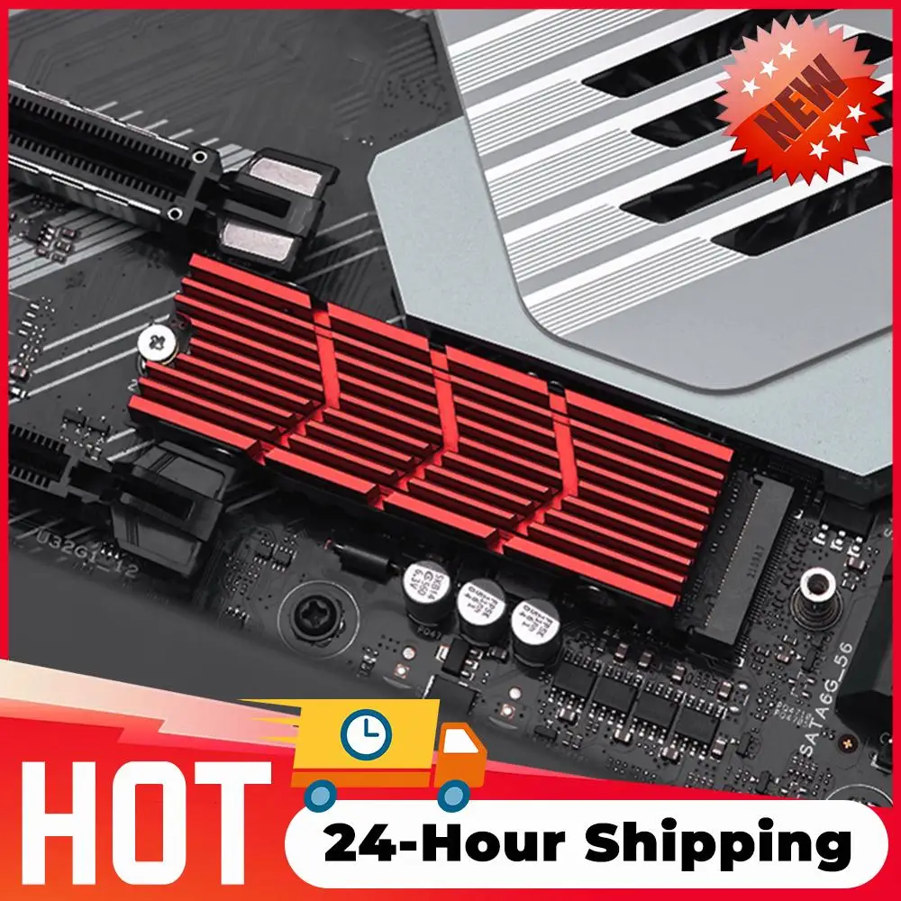 Радиатор для M.2 SSD, алюминиевый теплоотвод для NVME NGFF 2280 SSD, термопрокладка для охлаждения жестких дисков, для настольных ПК и консолей PS5
Радиатор для M.2 SSD, алюминиевый теплоотвод для NVME NGFF 2280 SSD, термопрокладка для охлаждения жестких дисков, для настольных ПК и консолей PS5