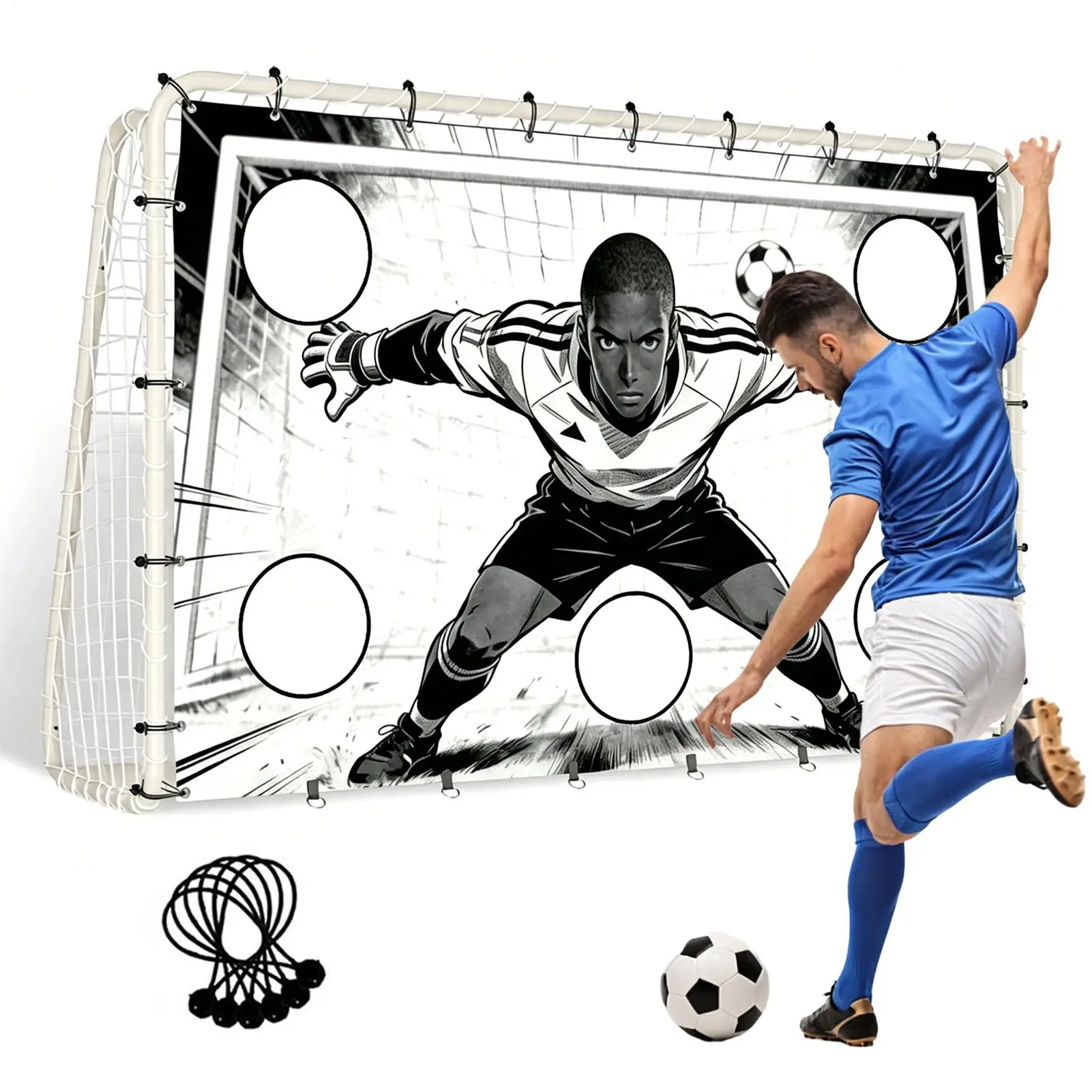 Football Training Equipment Easy Setup Stable Design Football Target For Kids Teens Adults Women School Home Lawn Course
Football Training Equipment Easy Setup Stable Design Football Target For Kids Teens Adults Women School Home Lawn Course