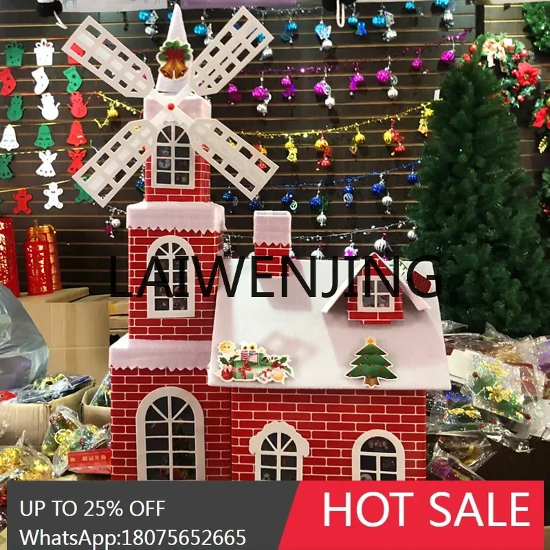 Christmas Snow House Ornament Shopping Mall Hotel Snow House Castle Christmas Tree Package Large Decoration Arrangement
Christmas Snow House Ornament Shopping Mall Hotel Snow House Castle Christmas Tree Package Large Decoration Arrangement