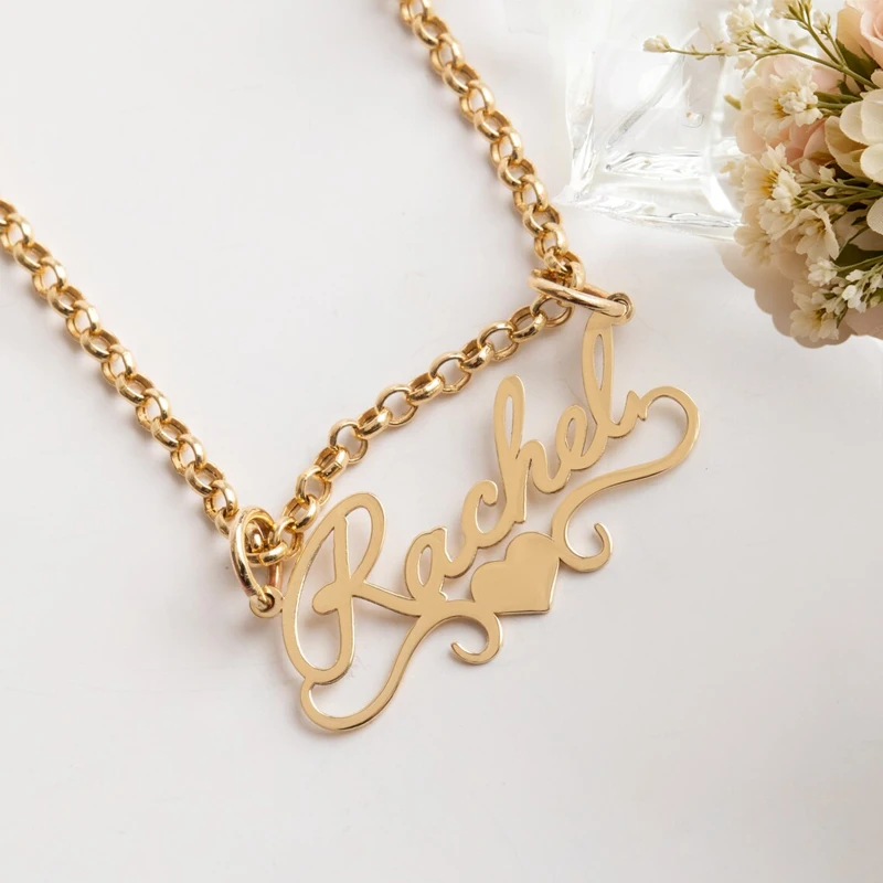 Personalized Custom Name Necklaces for Women Men Stainless Steel Customized Heart Crown Pendant 4mm Cuban Chain Jewelry Gift
Personalized Custom Name Necklaces for Women Men Stainless Steel Customized Heart Crown Pendant 4mm Cuban Chain Jewelry Gift