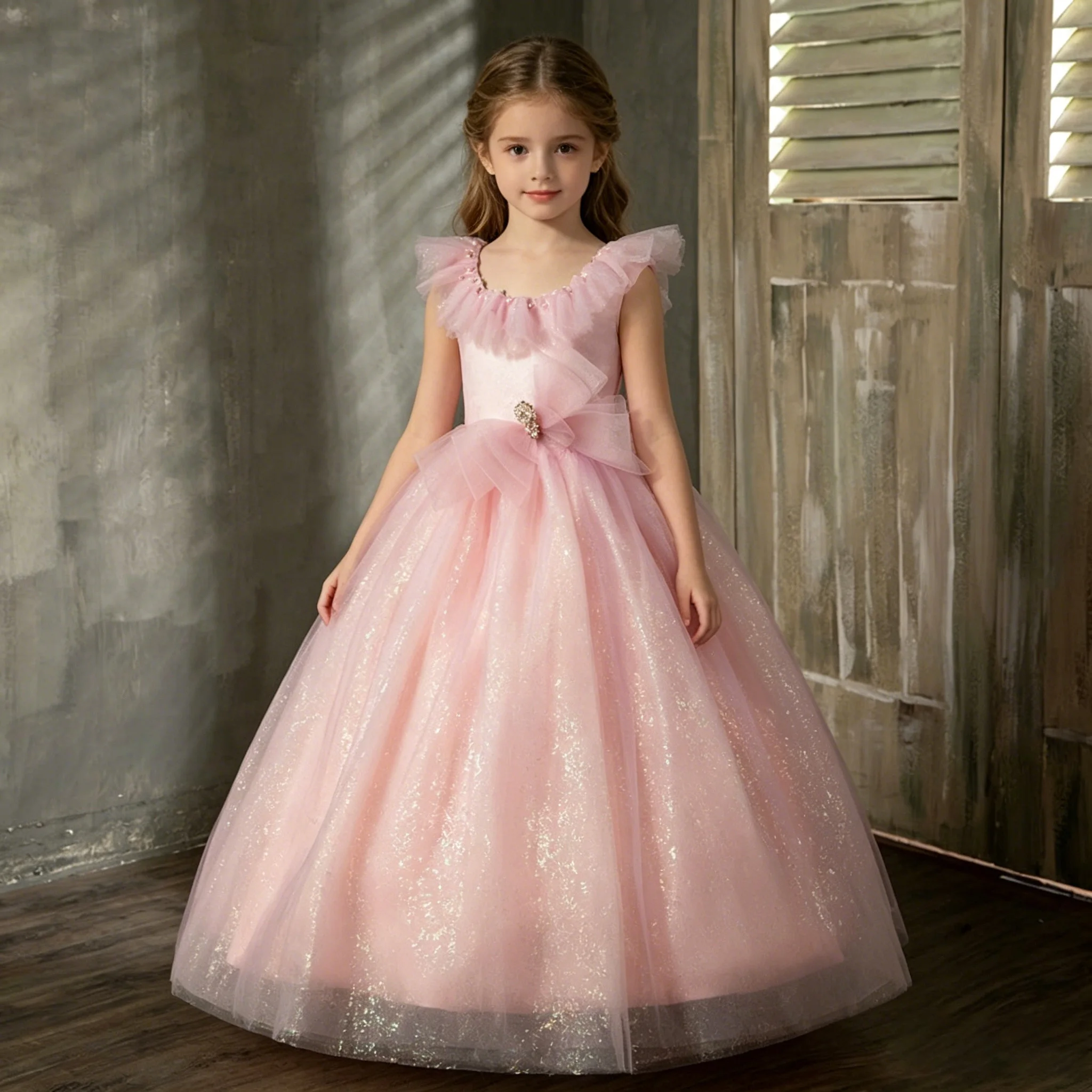 Baby Dresses For Eid 2026 Girls' Sleeveless Mesh Puffy Princess Length Rainbow Skirt Dinner Piano Performance
Baby Dresses For Eid 2026 Girls' Sleeveless Mesh Puffy Princess Length Rainbow Skirt Dinner Piano Performance