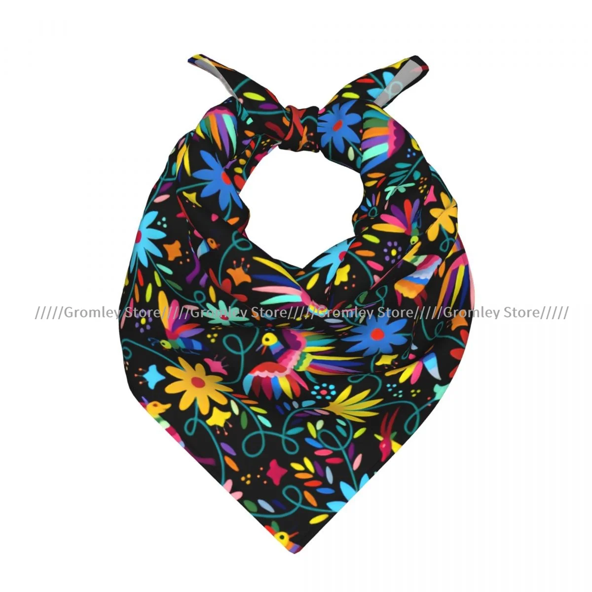 Ethnic Mexican Otomi Birds Flowers Square Towel Multifunctional Neck Scarf Hair Bandana
Ethnic Mexican Otomi Birds Flowers Square Towel Multifunctional Neck Scarf Hair Bandana