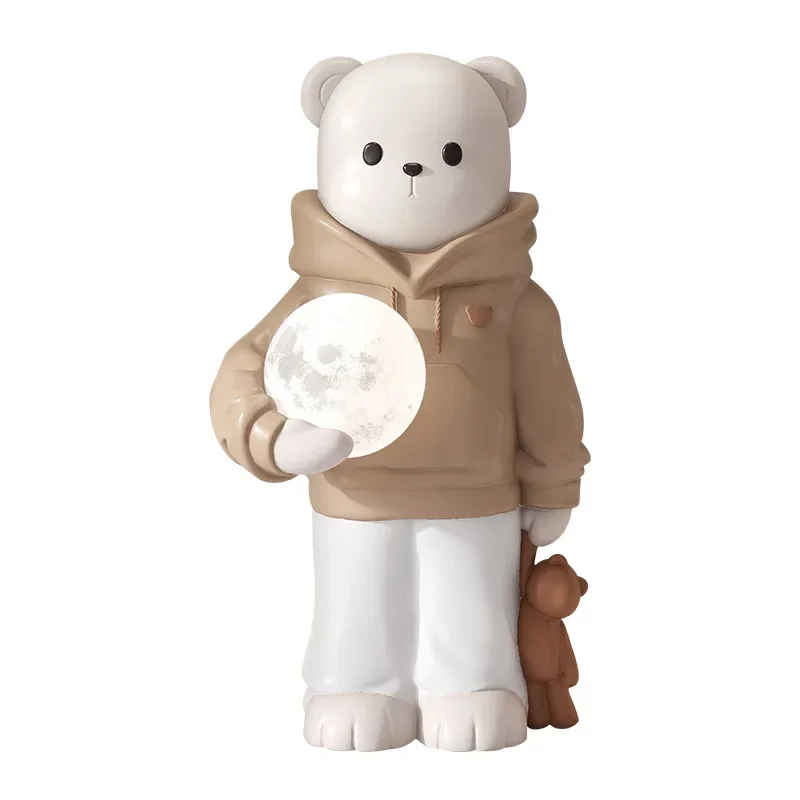 Creative lighting luxury, violent bears, ornaments, large, home living room, decorations Internet celebrity floor lamp
Creative lighting luxury, violent bears, ornaments, large, home living room, decorations Internet celebrity floor lamp