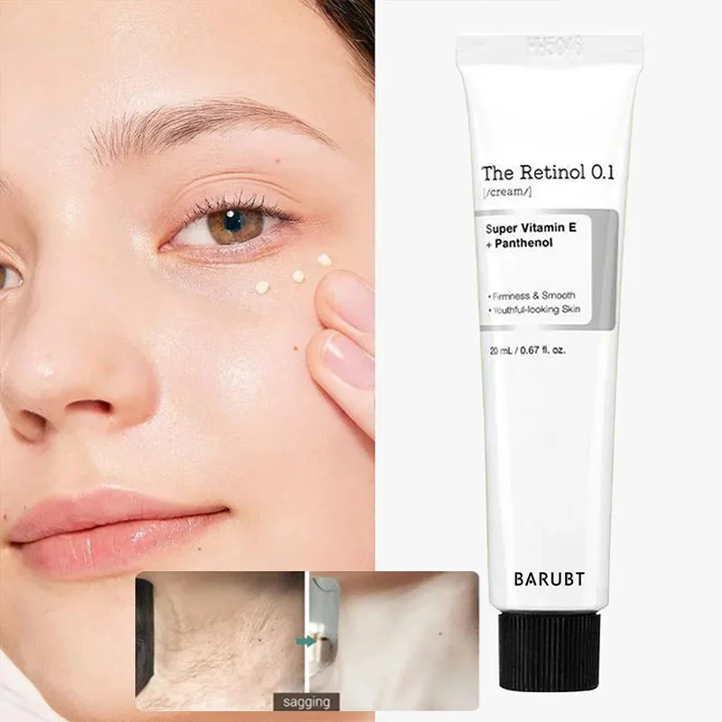 The Retinol 0.1 Cream Face Skin Firming Lifting Anti-Wrinkle Care Neck Fine Lines Repair Eye Cream Whitening Moisturizing 20g
The Retinol 0.1 Cream Face Skin Firming Lifting Anti-Wrinkle Care Neck Fine Lines Repair Eye Cream Whitening Moisturizing 20g