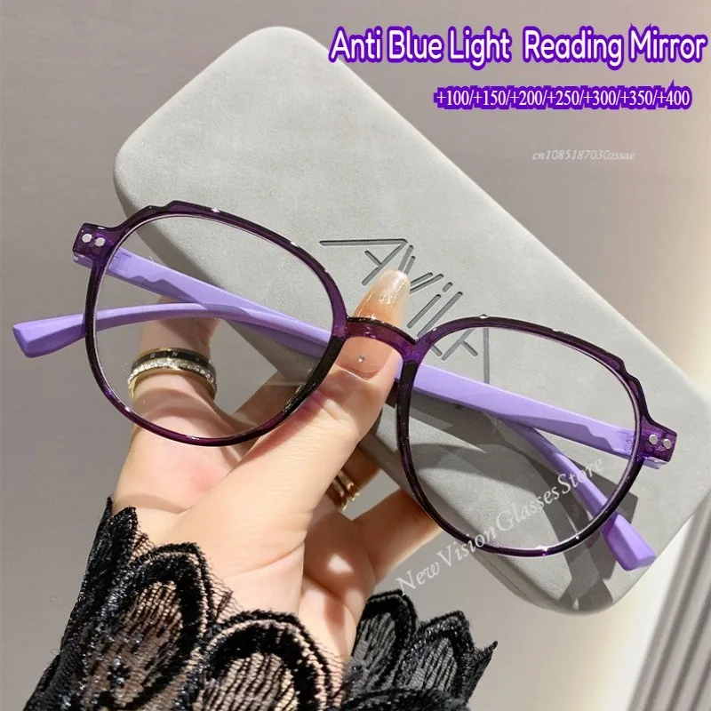 Ultra Light Anti Blue Light Reading Glasses Women Fashionable Green Presbyopia Glasses Men 2025 Eyeglass +1.0 +1.5 +2.0 +2.5
Ultra Light Anti Blue Light Reading Glasses Women Fashionable Green Presbyopia Glasses Men 2025 Eyeglass +1.0 +1.5 +2.0 +2.5