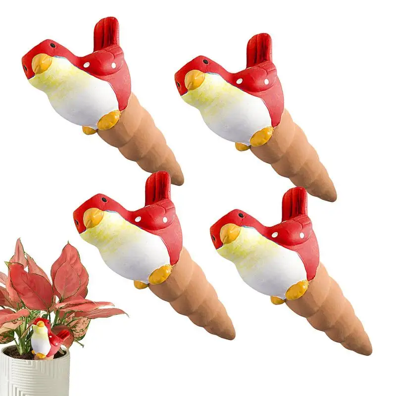 4PCS Bird Watering Tool Indoor Drip Irrigation Watering Self Watering Spike For Flower Plants Automatic Watering Device
4PCS Bird Watering Tool Indoor Drip Irrigation Watering Self Watering Spike For Flower Plants Automatic Watering Device