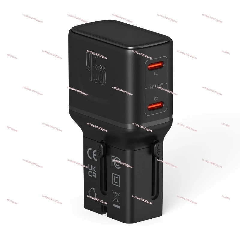 Новая глобальная переходная розетка USB 45 Вт GaN, розетка для быстрой зарядки, портативная многофункциональная переходная вилка 
Новая глобальная переходная розетка USB 45 Вт GaN, розетка для быстрой зарядки, портативная многофункциональная переходная вилка