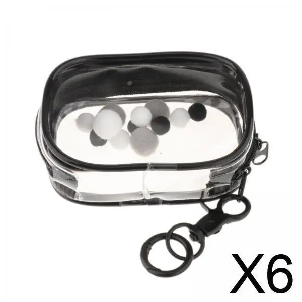 Мини-сумка для кукол на молнии, портативный прозрачный чехол из ПВХ для хранения миниатюрных предметов, аксессуары для кукольного домика
Мини-сумка для кукол на молнии, портативный прозрачный чехол из ПВХ для хранения миниатюрных предметов, аксессуары для кукольного домика