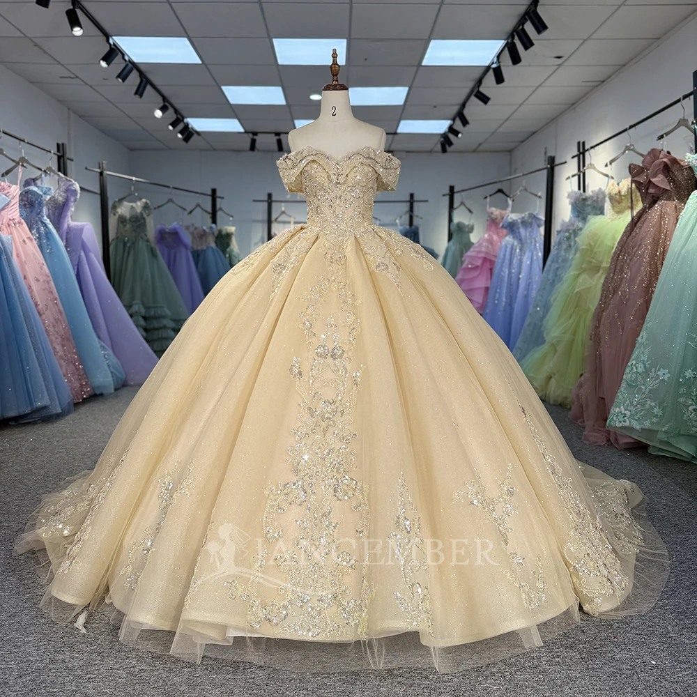 Yellow Quinceanera Dress for 15 Years Old Corest Formal Occasion Dress 15 Anos Vestido Customized vestidos de 15 quinceañeras
Yellow Quinceanera Dress for 15 Years Old Corest Formal Occasion Dress 15 Anos Vestido Customized vestidos de 15 quinceañeras