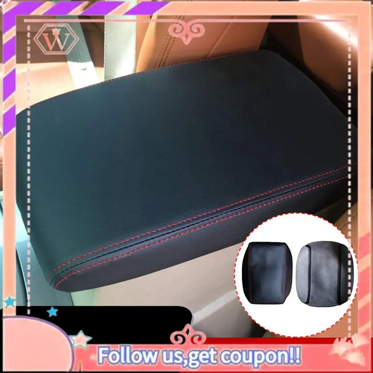 A88U-For NEW Car Microfiber Leather Console Armrest Panel Cover Protective Trim For Toyota Highlander 09 - 14 Black + Black Wire
A88U-For NEW Car Microfiber Leather Console Armrest Panel Cover Protective Trim For Toyota Highlander 09 - 14 Black + Black Wire