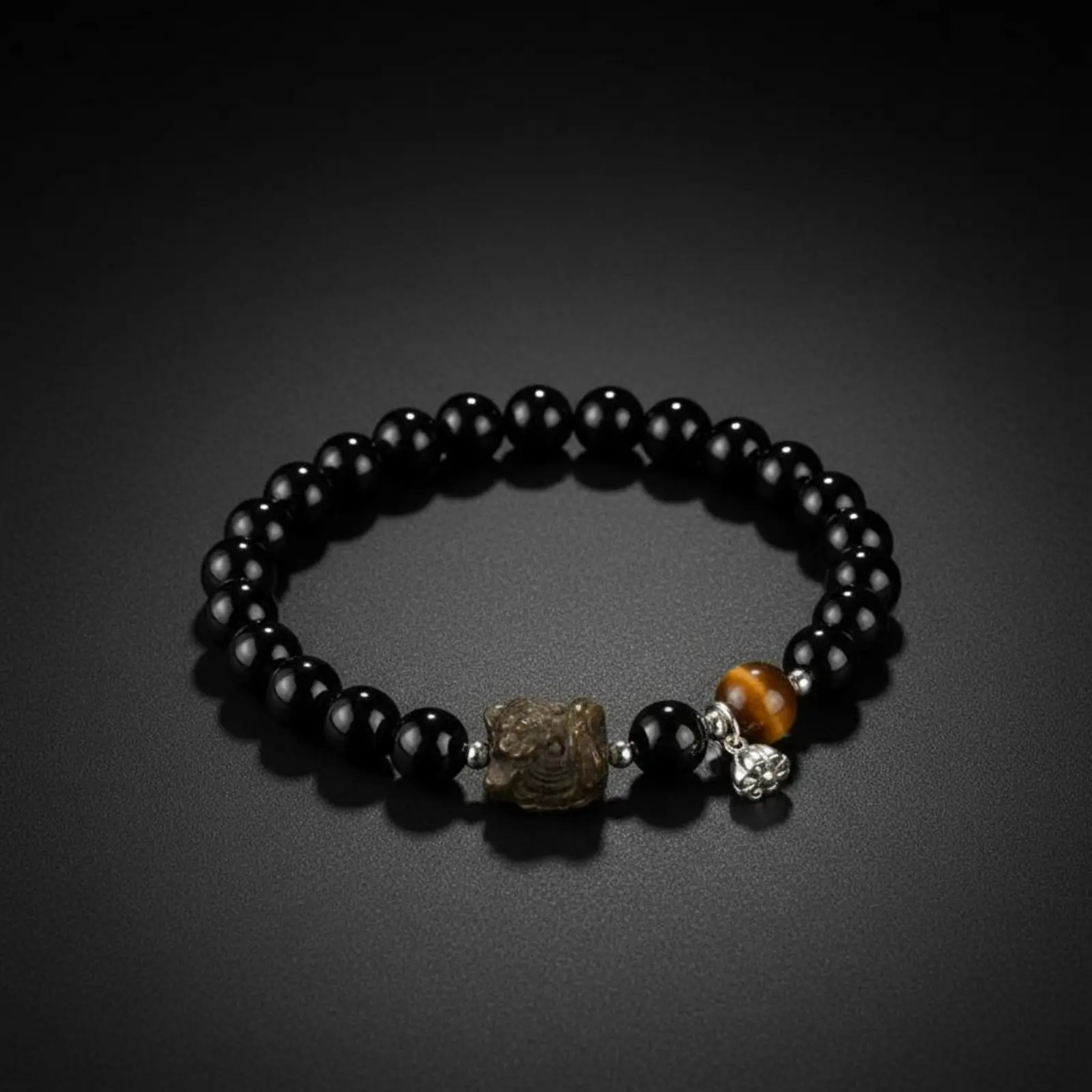 Black Obsidian Bracelet Chinese Design Obsidian Bracelet Wrist Jewelry Elastic Fit Fashion Accessory Handmade for for Everyone
Black Obsidian Bracelet Chinese Design Obsidian Bracelet Wrist Jewelry Elastic Fit Fashion Accessory Handmade for for Everyone