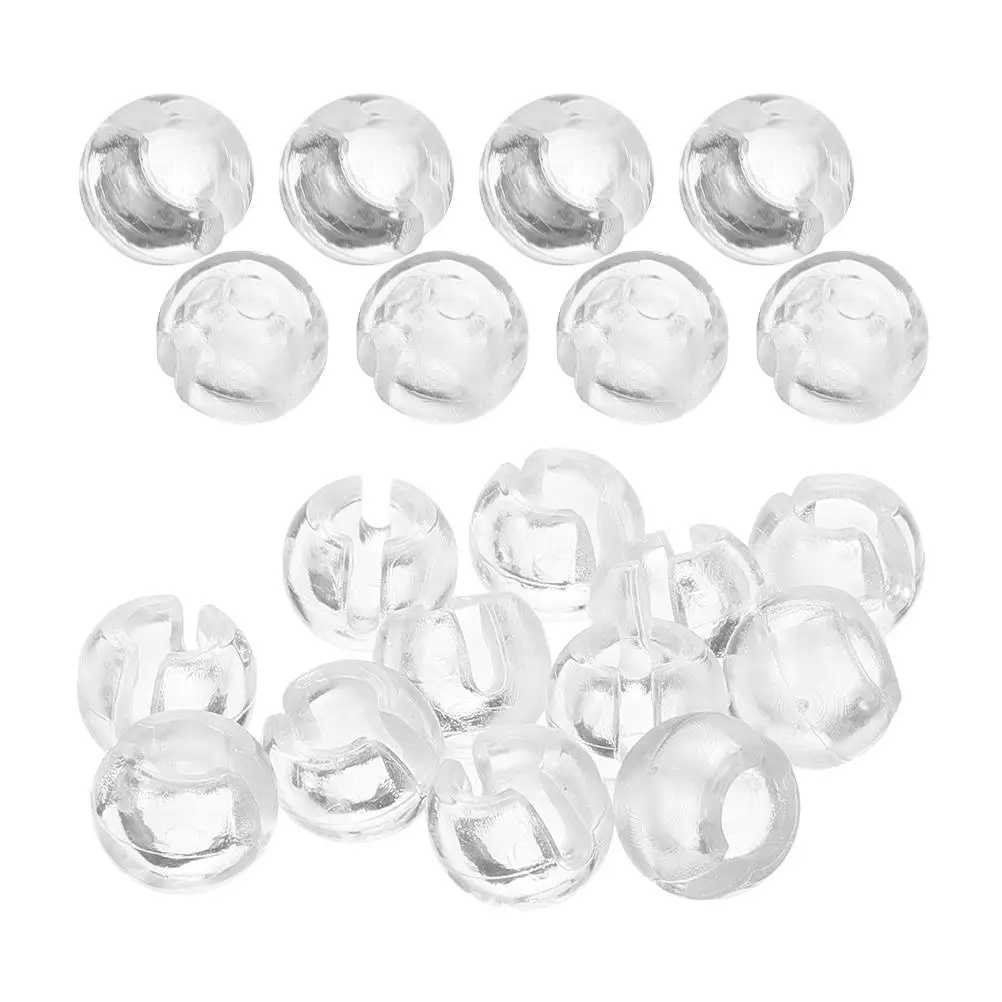25 Pcs Bead Chain Holder Blinds Beads Stops Curtain Buckle Accessories Pom Replacement Parts Clear
25 Pcs Bead Chain Holder Blinds Beads Stops Curtain Buckle Accessories Pom Replacement Parts Clear