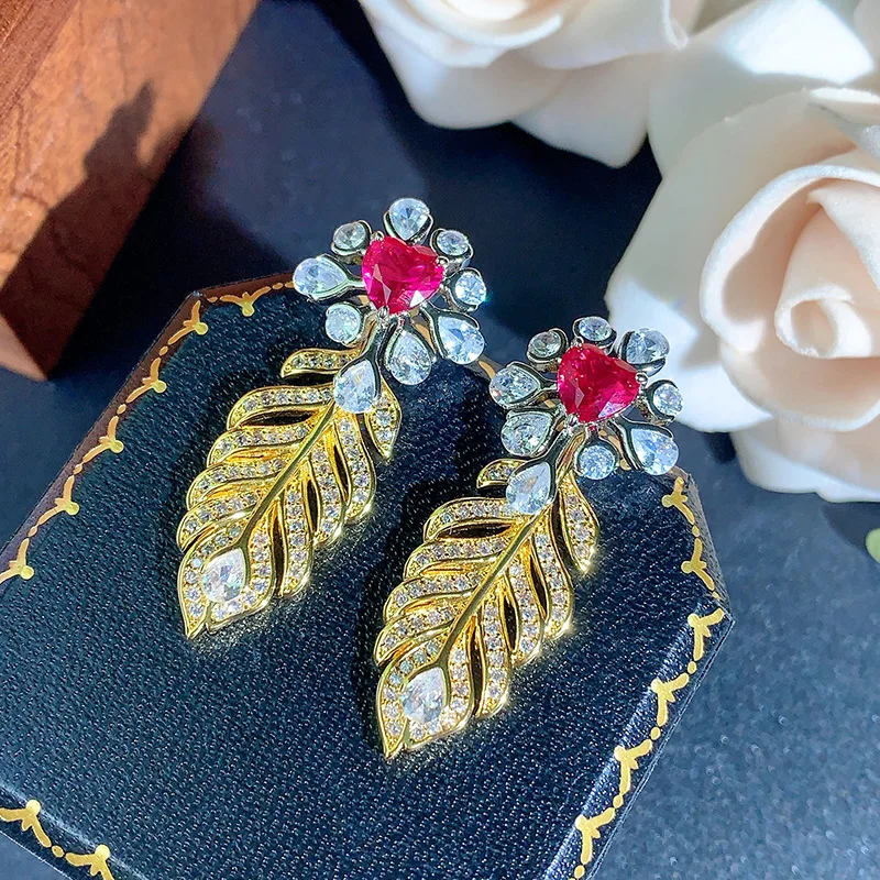 New Style Jewelry Earrings S925 Silver Needle Zircon Flower Earrings Dual-use Vintage Light Luxury Versatile Elegant Fashion Wom
New Style Jewelry Earrings S925 Silver Needle Zircon Flower Earrings Dual-use Vintage Light Luxury Versatile Elegant Fashion Wom