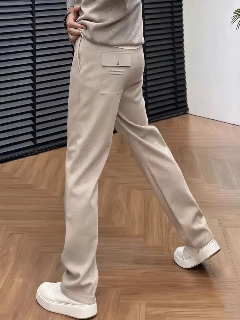 Новинка: Мужские повседневные брюки премиум-класса, осенне-зимние, прямого кроя, не требующие глажки, со средней посадкой, антибактериальные, модные
Новинка: Мужские повседневные брюки премиум-класса, осенне-зимние, прямого кроя, не требующие глажки, со средней посадкой, антибактериальные, модные