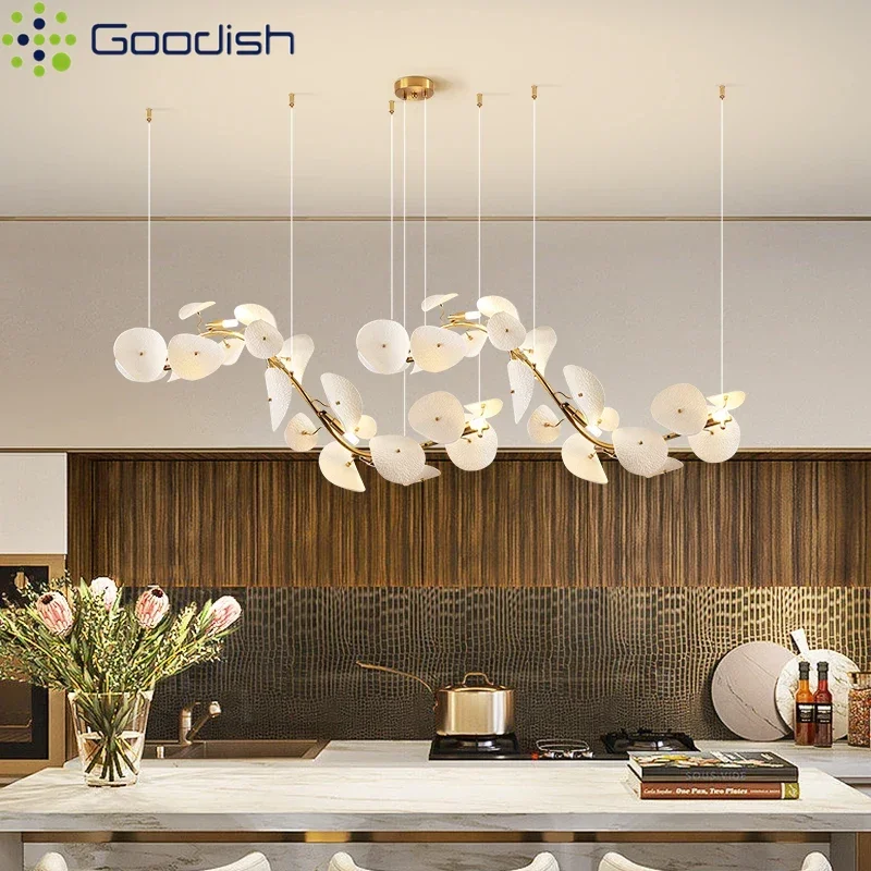 Modern Stylish Luxury Nordic Lotus Leaf LED Pendant Lights Ceramic Petal Design Lamp for Living Room Home Decoration Chandeliers
Modern Stylish Luxury Nordic Lotus Leaf LED Pendant Lights Ceramic Petal Design Lamp for Living Room Home Decoration Chandeliers