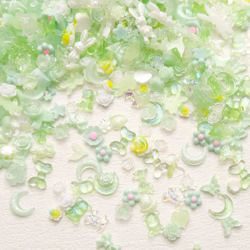 50PCS Mixed Design Nail Charms Bulk Summer Colorful Bow Flower Cartoon Nail Parts DIY Flatback Resin Rinestones Nail Art Decorat
50PCS Mixed Design Nail Charms Bulk Summer Colorful Bow Flower Cartoon Nail Parts DIY Flatback Resin Rinestones Nail Art Decorat