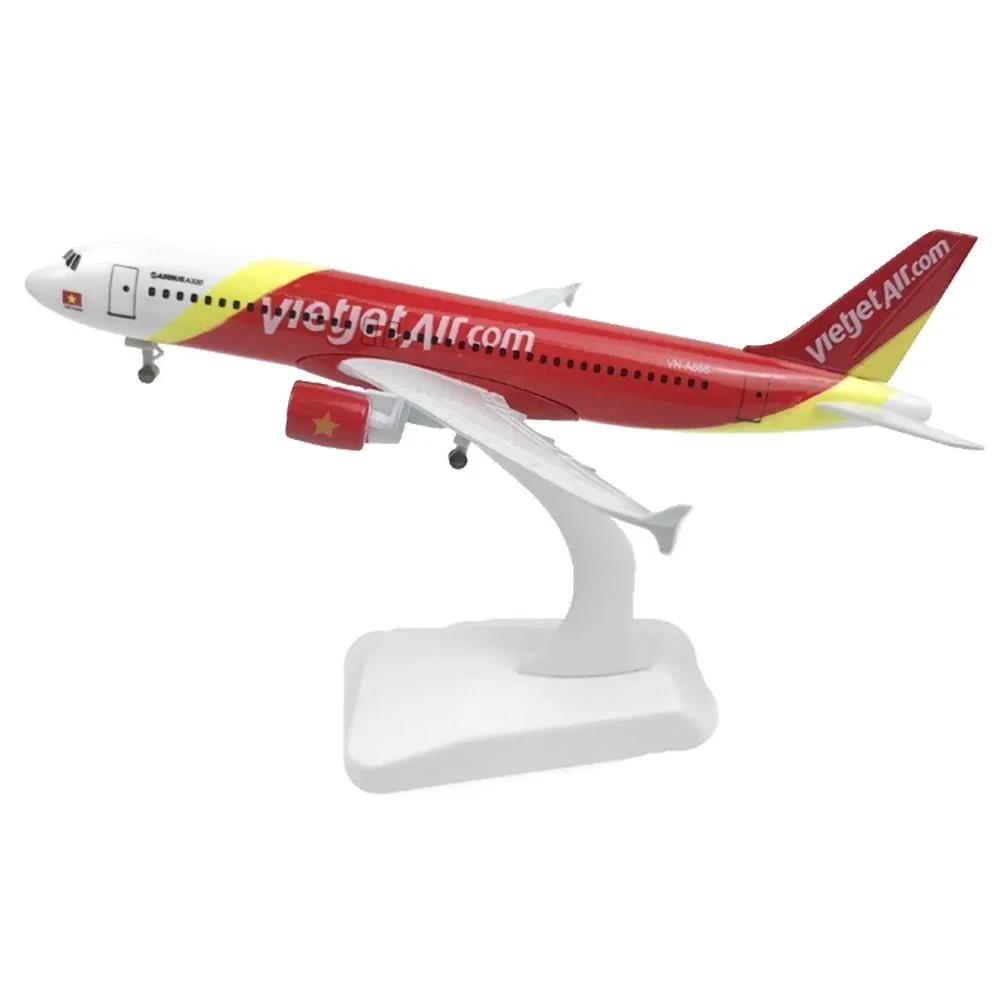 Classic Gift Set Alloy Material Scale 1:200 20cm A320 VietJet Alloy Material Airline Airplane Model Home Decor Accessory
Classic Gift Set Alloy Material Scale 1:200 20cm A320 VietJet Alloy Material Airline Airplane Model Home Decor Accessory