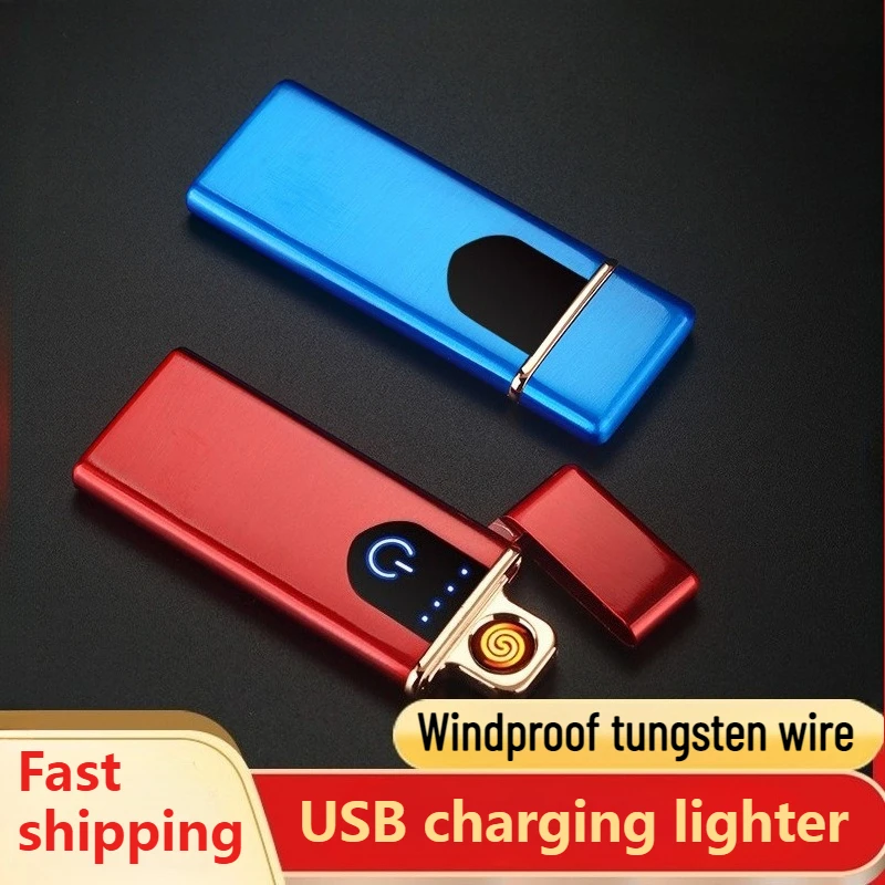 Metal Fingerprint Sensor Usb Charging Lighter Creative Personality Fashionable Electronic Cigarette Lighter Smoking Accessories
Metal Fingerprint Sensor Usb Charging Lighter Creative Personality Fashionable Electronic Cigarette Lighter Smoking Accessories