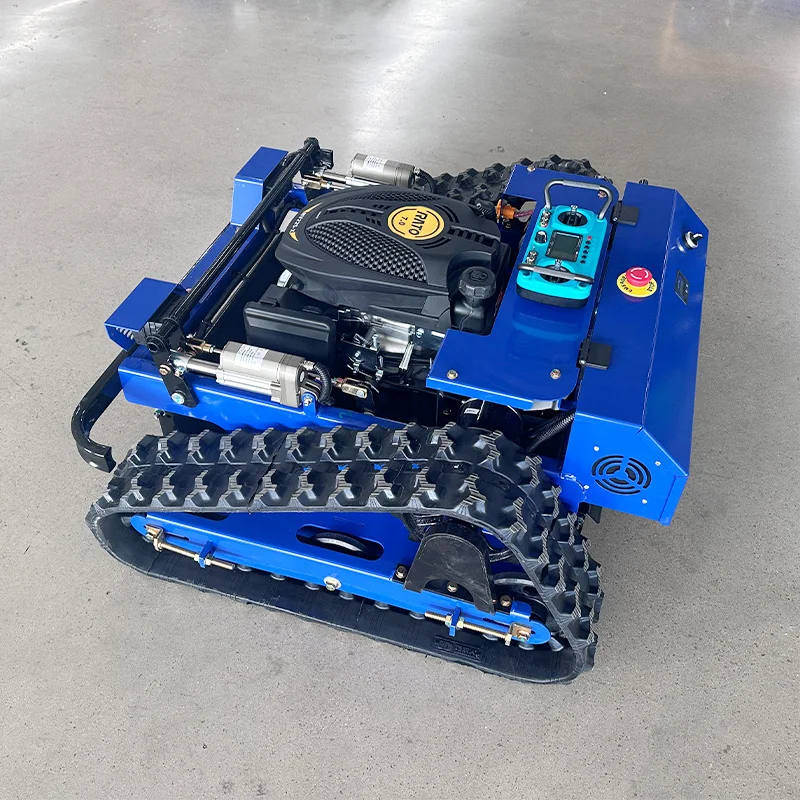 Safety Auto-Stop Blade Lawn Mower With Remote Control Brushcutter All-terrain Grass Mowing Machine Easy to Operate Customized
Safety Auto-Stop Blade Lawn Mower With Remote Control Brushcutter All-terrain Grass Mowing Machine Easy to Operate Customized