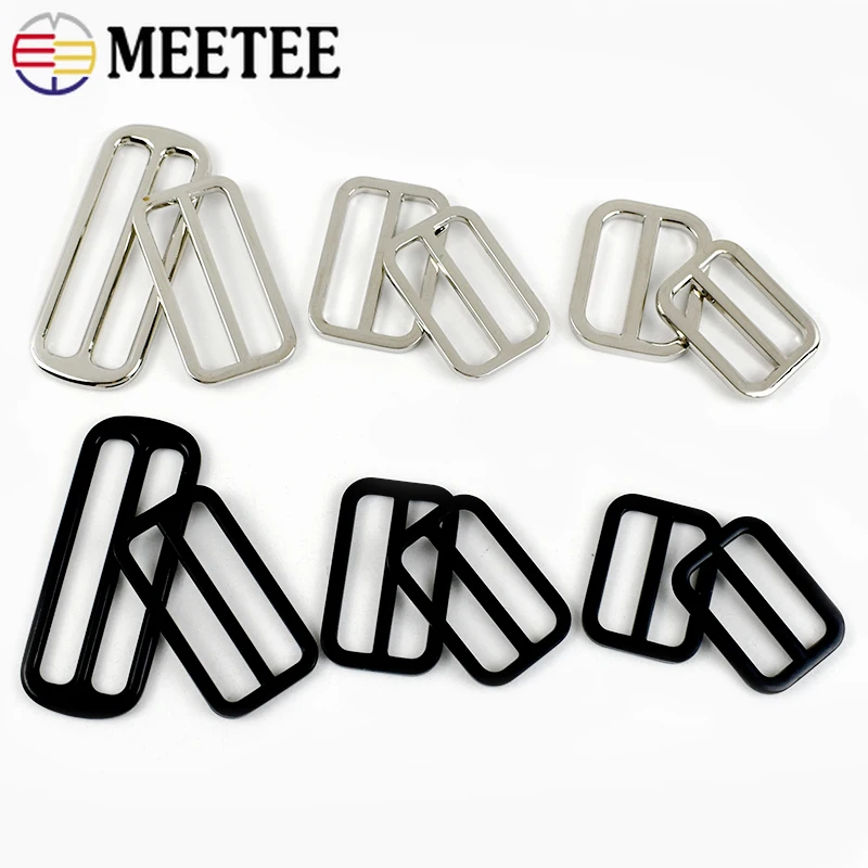 Meetee 5/10Pcs 25-50mm Metal Tri-Glide Slider Buckles Belt Adjuster Hooks Pet Collar Buckle Handbag Clips Clasp DIY Accessories
Meetee 5/10Pcs 25-50mm Metal Tri-Glide Slider Buckles Belt Adjuster Hooks Pet Collar Buckle Handbag Clips Clasp DIY Accessories