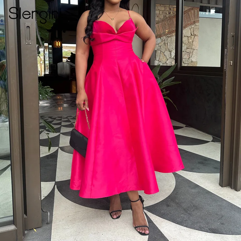 Slergiri Women's Sweetheart Neck Wedding Party Elegant Long Dress 2025 New Sexy Spaghetti Strap High-waisted A-Line Dresses
Slergiri Women's Sweetheart Neck Wedding Party Elegant Long Dress 2025 New Sexy Spaghetti Strap High-waisted A-Line Dresses