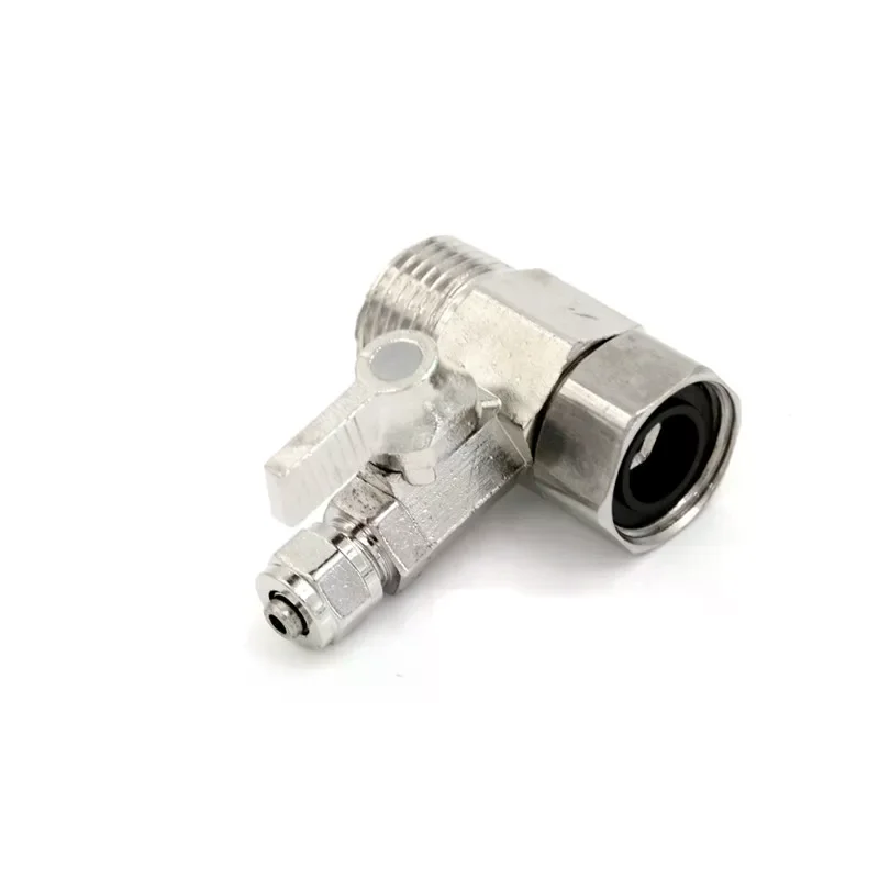 Адаптер-фильтр для воды с шаровым краном 1/2'' на 1/4'' для безопасного подключения к водопроводу
Адаптер-фильтр для воды с шаровым краном 1/2'' на 1/4'' для безопасного подключения к водопроводу