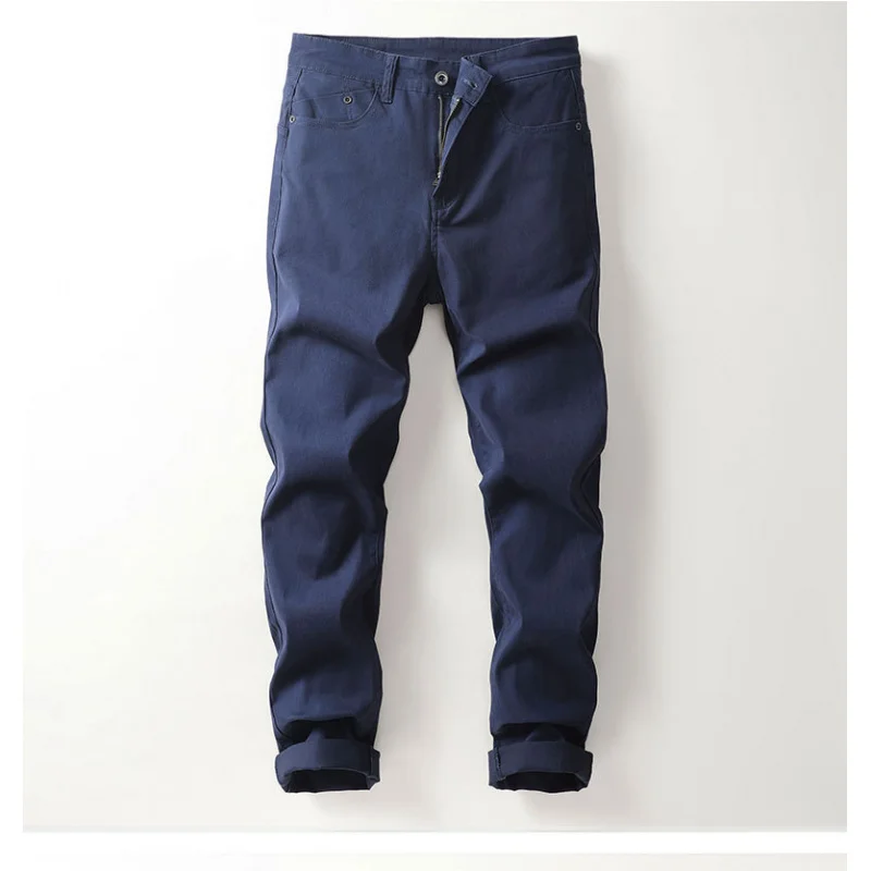 2024 Pure Cotton Casual Pants Men's Autumn Stylish Simple and Versatile Comfortable Slim Straight Business Long Pants
2024 Pure Cotton Casual Pants Men's Autumn Stylish Simple and Versatile Comfortable Slim Straight Business Long Pants