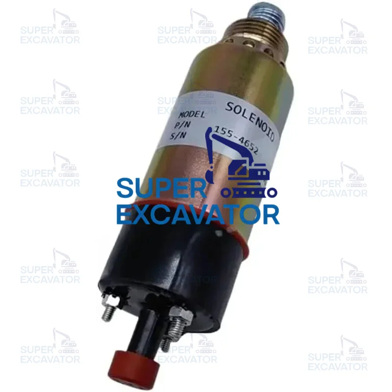 Excavator Accessories Engine Parts 24V Fuel Shutoff Solenoid 155-4652 8C-3663 for CAT E325B E322B E322C 924F 950F 962G M320
Excavator Accessories Engine Parts 24V Fuel Shutoff Solenoid 155-4652 8C-3663 for CAT E325B E322B E322C 924F 950F 962G M320