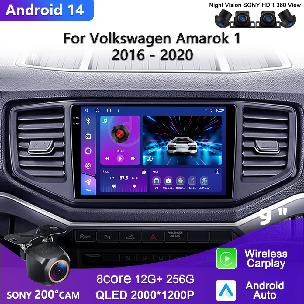 Android 14 For Volkswagen Amarok 1 2016 - 2020 Car Radio Multimedia Video Player Navigation stereo GPS No 2din DVD Head Unit
Android 14 For Volkswagen Amarok 1 2016 - 2020 Car Radio Multimedia Video Player Navigation stereo GPS No 2din DVD Head Unit