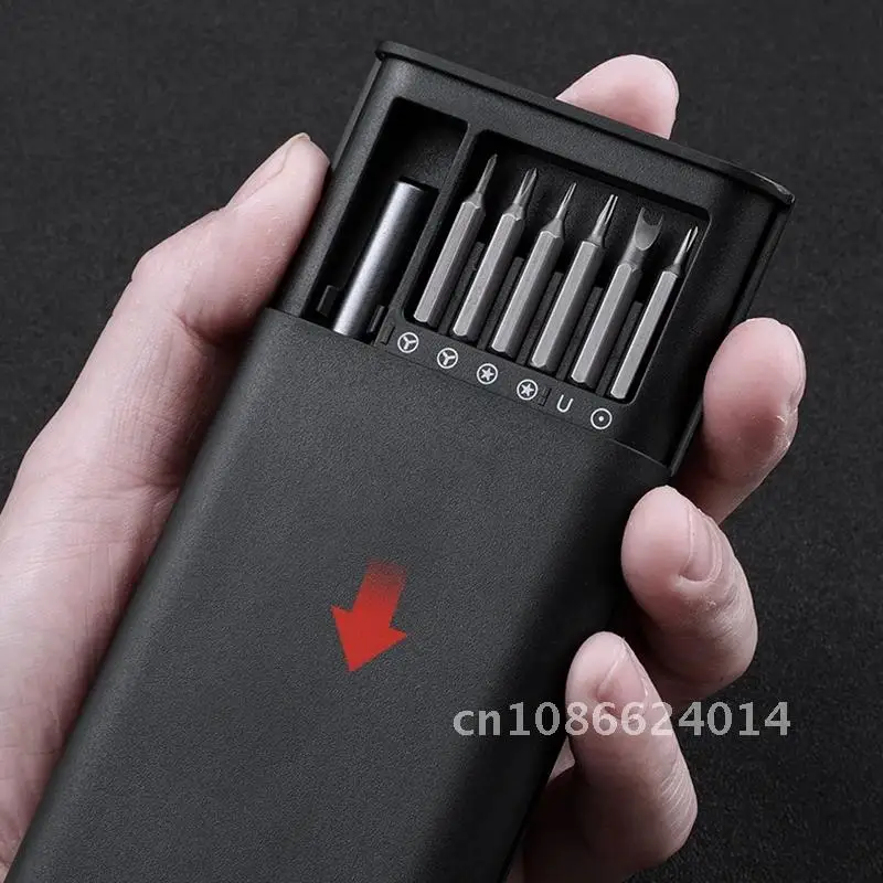 Precision Screwdriver Set 25 In 1 Magnetic Bits Kit Phillips Torx Hex Screwdriver Multifunctional Bit Tools for Xiaomi Huawei
Precision Screwdriver Set 25 In 1 Magnetic Bits Kit Phillips Torx Hex Screwdriver Multifunctional Bit Tools for Xiaomi Huawei