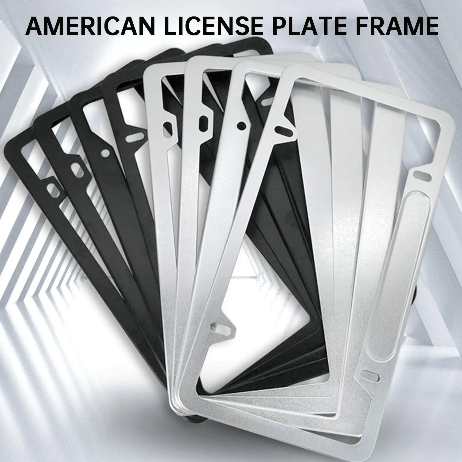 Stainless Steel License Plate Frame American Cars License Plate Frame Bracket Anti-Rust Weatherproof Protection Rack
Stainless Steel License Plate Frame American Cars License Plate Frame Bracket Anti-Rust Weatherproof Protection Rack