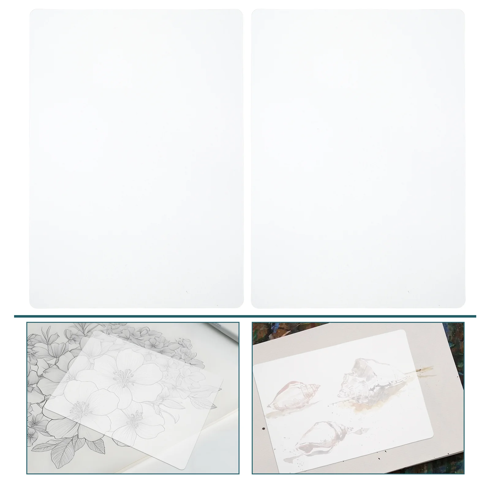 3 Pcs Anti-slip Sketch Pad Board Clear Desk Transparent Writing Mat Silicone Non-slip
3 Pcs Anti-slip Sketch Pad Board Clear Desk Transparent Writing Mat Silicone Non-slip