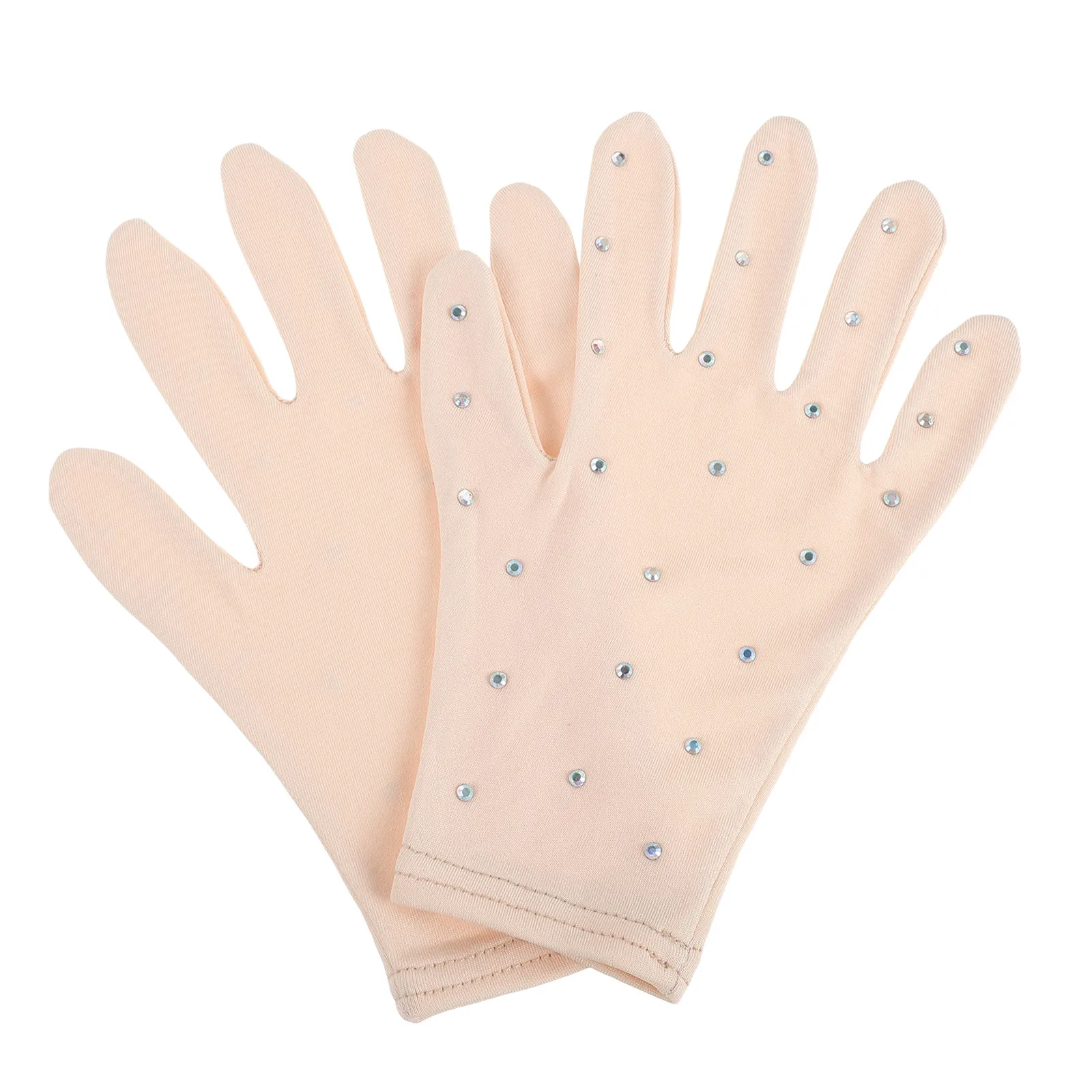 1Pair Skin Tone Ice Skating Gloves for Girls Rhinestone Decor Sparkling Performance Thermal Non Slip Figure Skating Accessories
1Pair Skin Tone Ice Skating Gloves for Girls Rhinestone Decor Sparkling Performance Thermal Non Slip Figure Skating Accessories