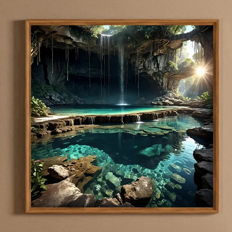 500/1024PCS Jigsaw Puzzles Mysterious Cave Waterfall Scene Puzzle DIY Creative Decompression Educational Toy Family Fun Puzzles
500/1024PCS Jigsaw Puzzles Mysterious Cave Waterfall Scene Puzzle DIY Creative Decompression Educational Toy Family Fun Puzzles