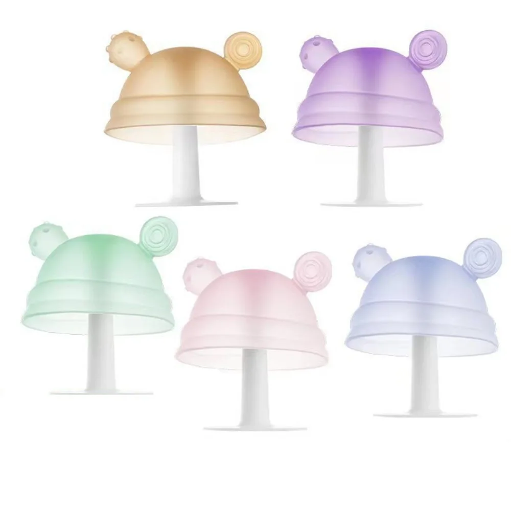 Baby Silicone Teethers Newborn Cartoon Small Mushroom Teething Toy Multifunction Chewable Teethers Infant Nursing Appease Nipple
Baby Silicone Teethers Newborn Cartoon Small Mushroom Teething Toy Multifunction Chewable Teethers Infant Nursing Appease Nipple