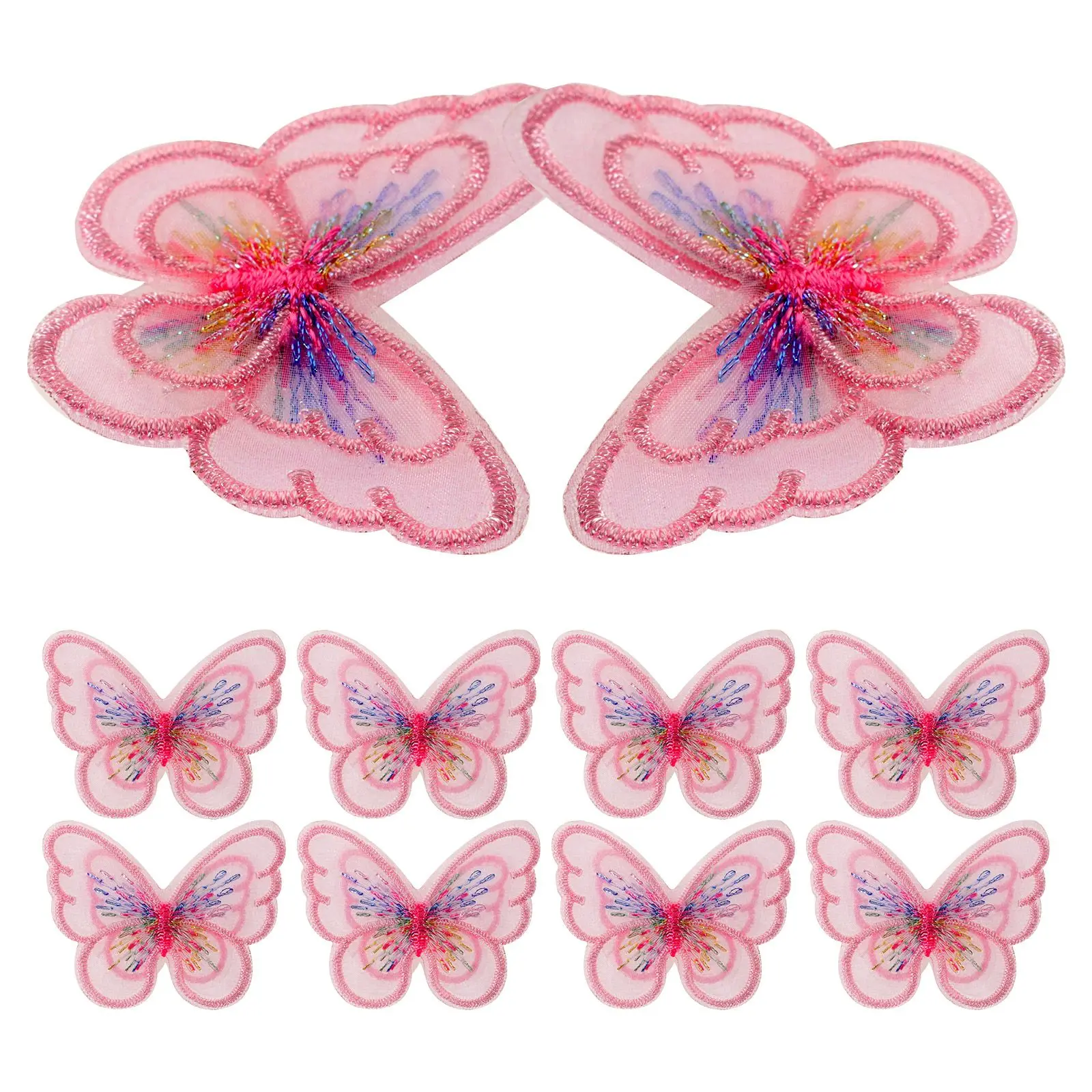20 Pcs Embroidered Hair Accessories Butterfly Decorations Three-dimensional Clothes Wear Resistant Hat Patches Delicate Coat
20 Pcs Embroidered Hair Accessories Butterfly Decorations Three-dimensional Clothes Wear Resistant Hat Patches Delicate Coat