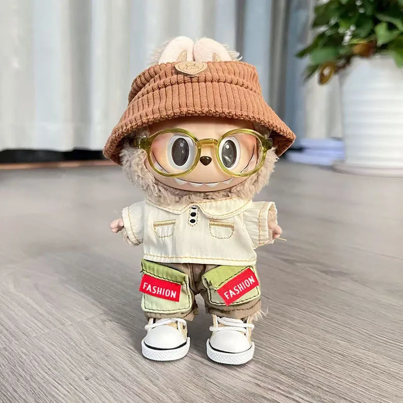 Одежда для ключей Labubu 1-го 3-го поколения 15/17 см, плюшевые куклы, игривый наряд с двойной карманом и комплект вельветовых шляп
Одежда для ключей Labubu 1-го 3-го поколения 15/17 см, плюшевые куклы, игривый наряд с двойной карманом и комплект вельветовых шляп